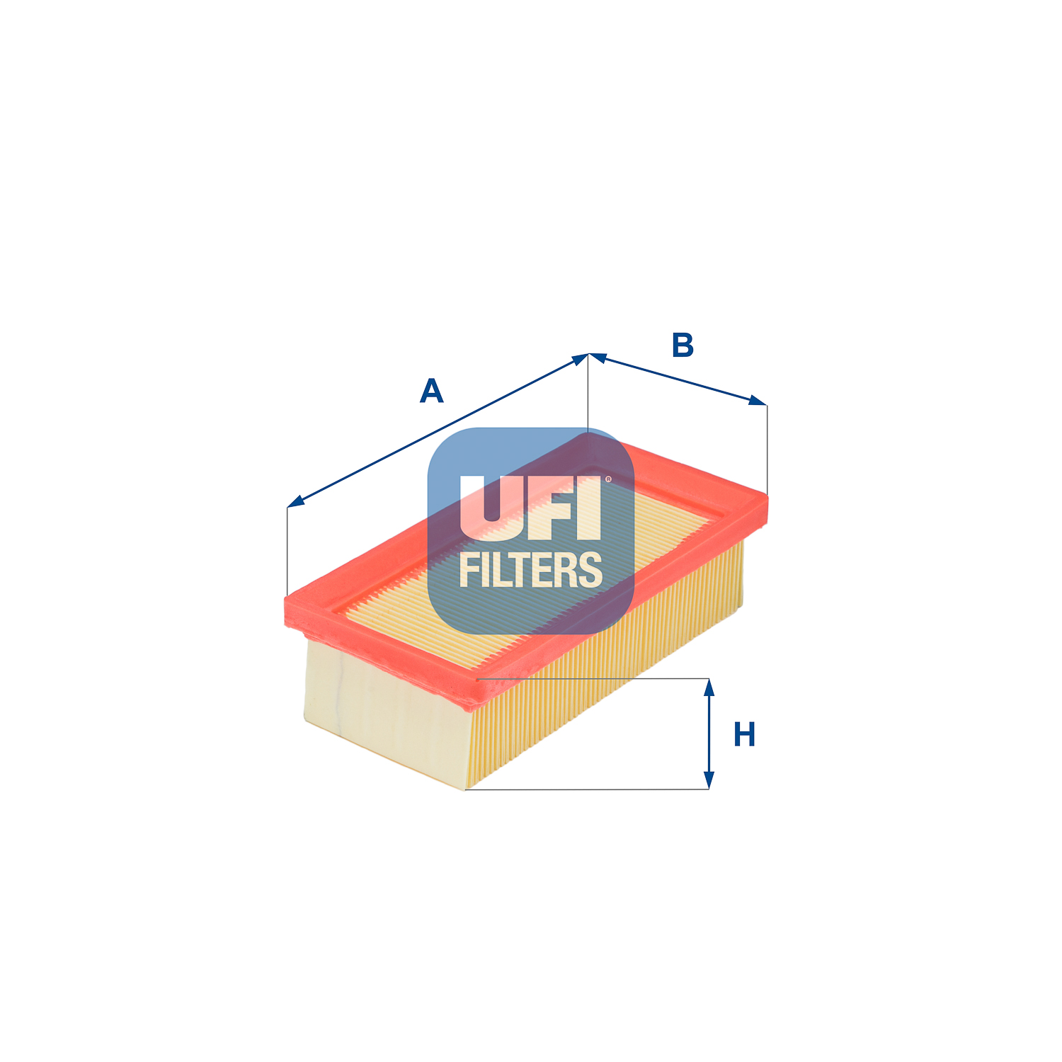 UFI Luftfilter 3089400 Filtereinsatz 49mm für GILERA Ford Fiat Citroën