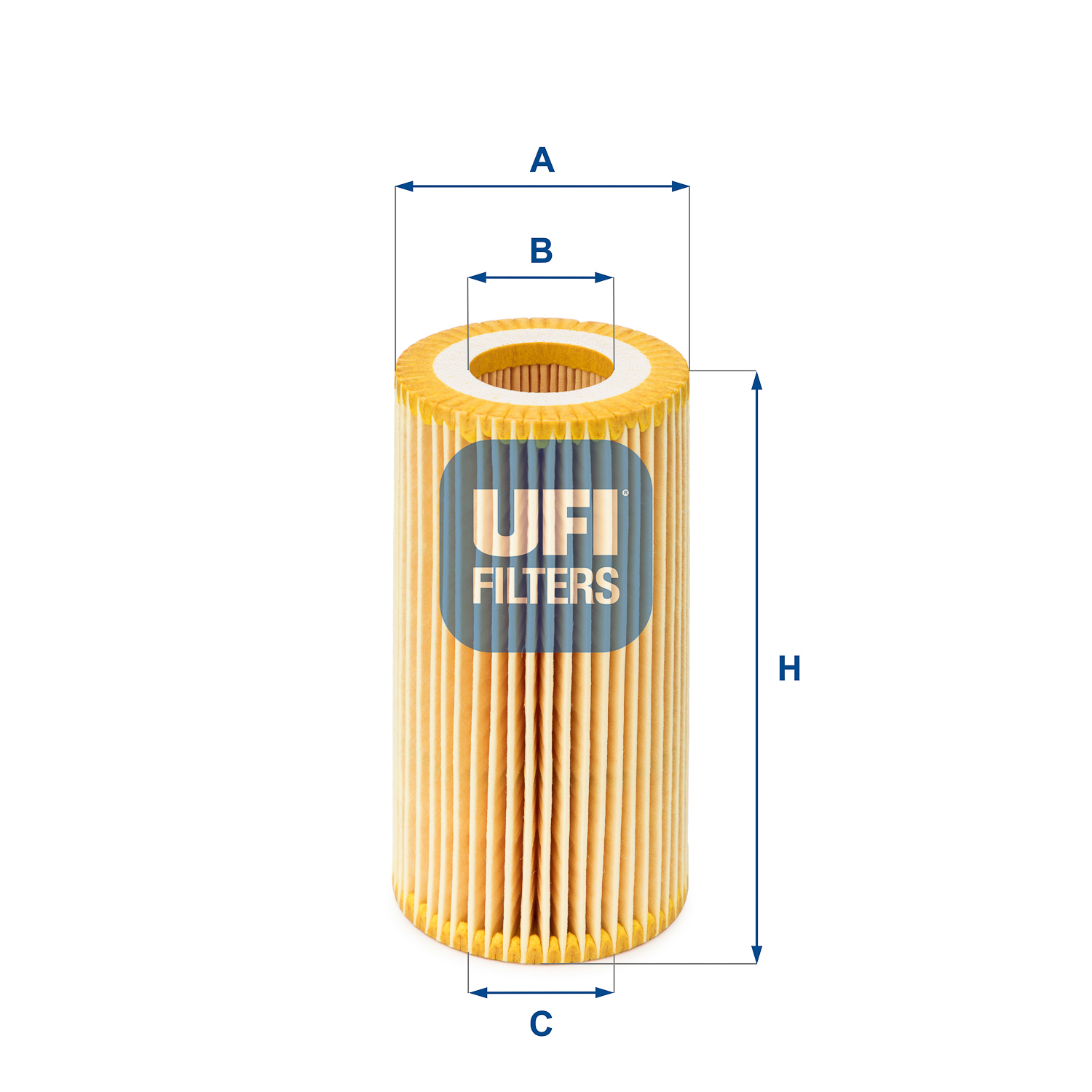 Ölfilter Filtereinsatz 25.039.00 UFI für VOLVO FORD - Bild 4