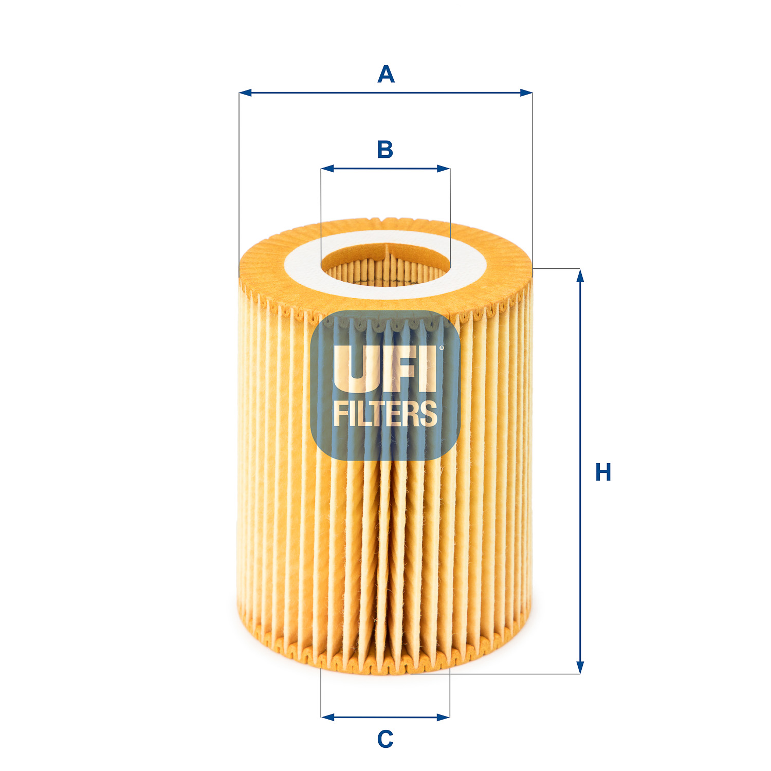 Ufi Ölfilter 2506900 Filtereinsatz 95Mm Für Chrysler Mercedes