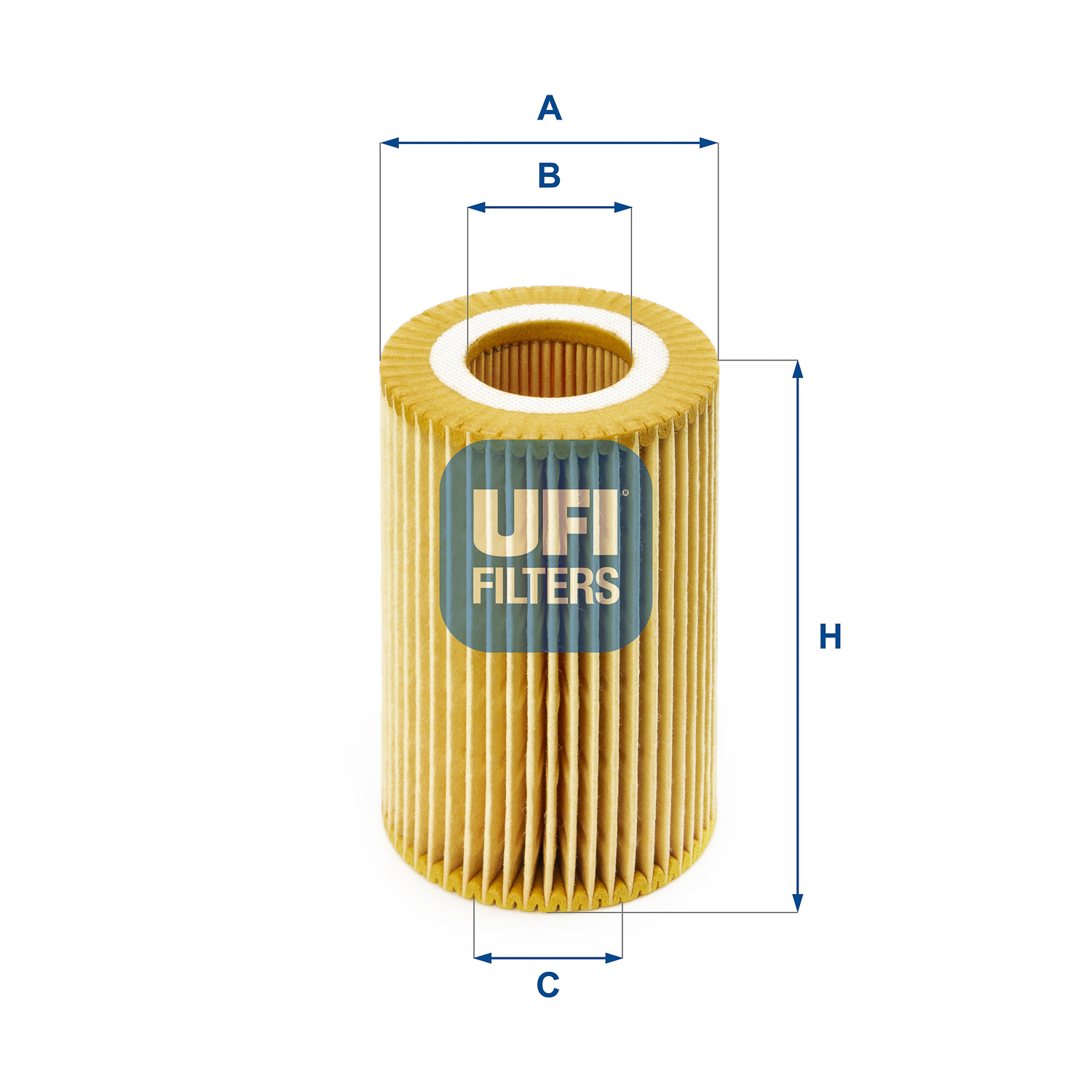 Ufi Ölfilter 2507400 Filtereinsatz 94Mm Für Honda