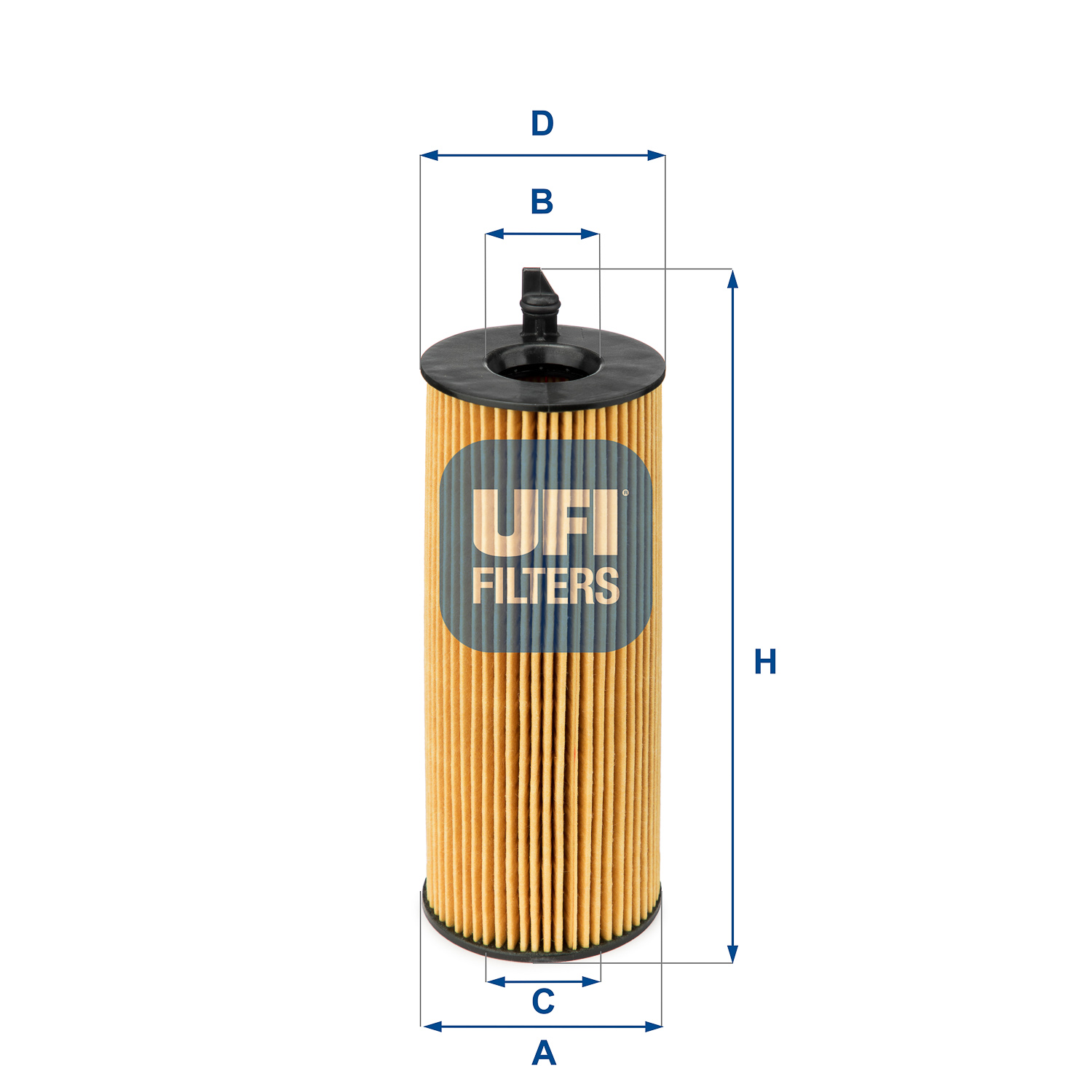 UFI Ölfilter 2508400 Filtereinsatz 172mm für BMW