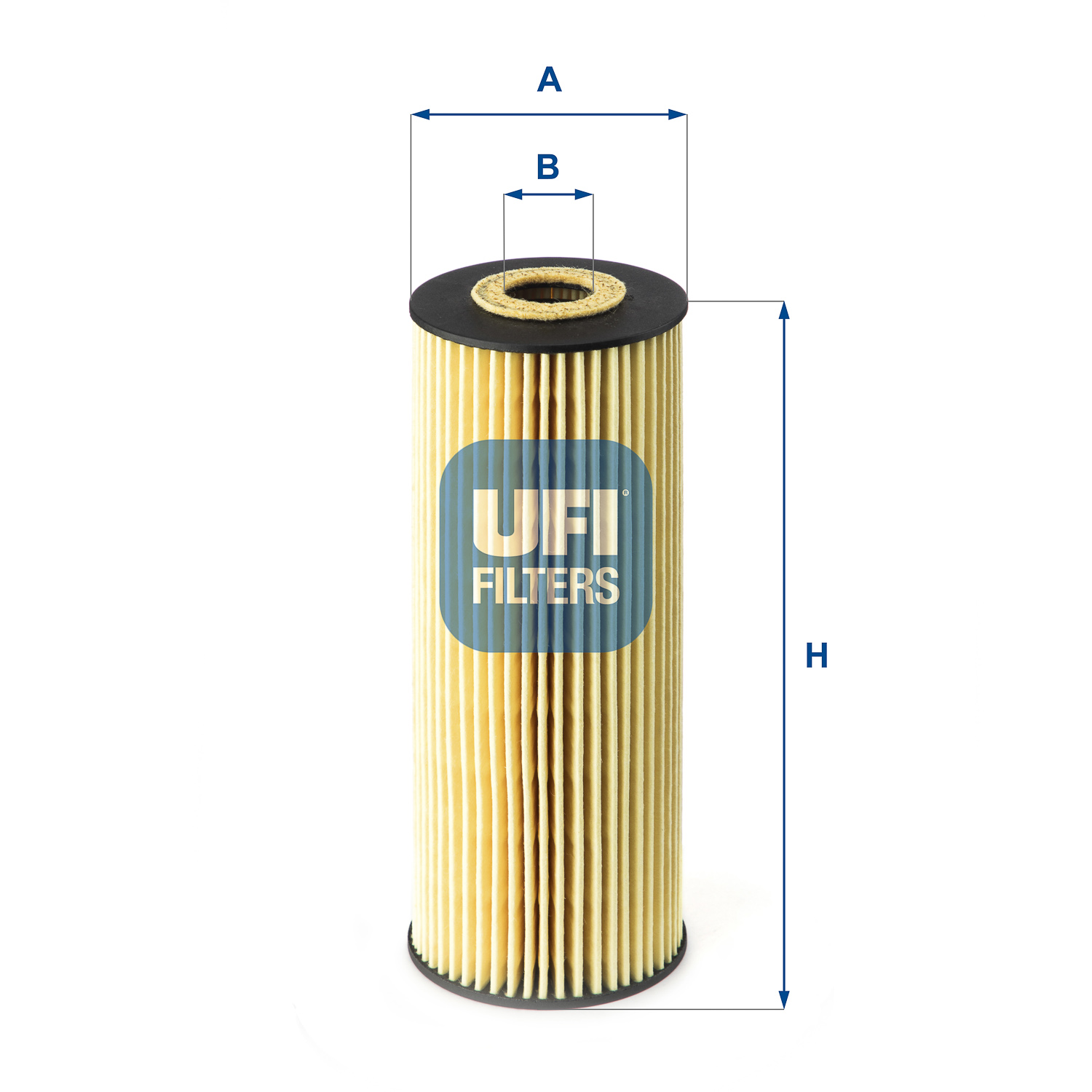 Ufi Ölfilter 2516200 Filtereinsatz 160Mm Für Mercedes Ssangyong Vag