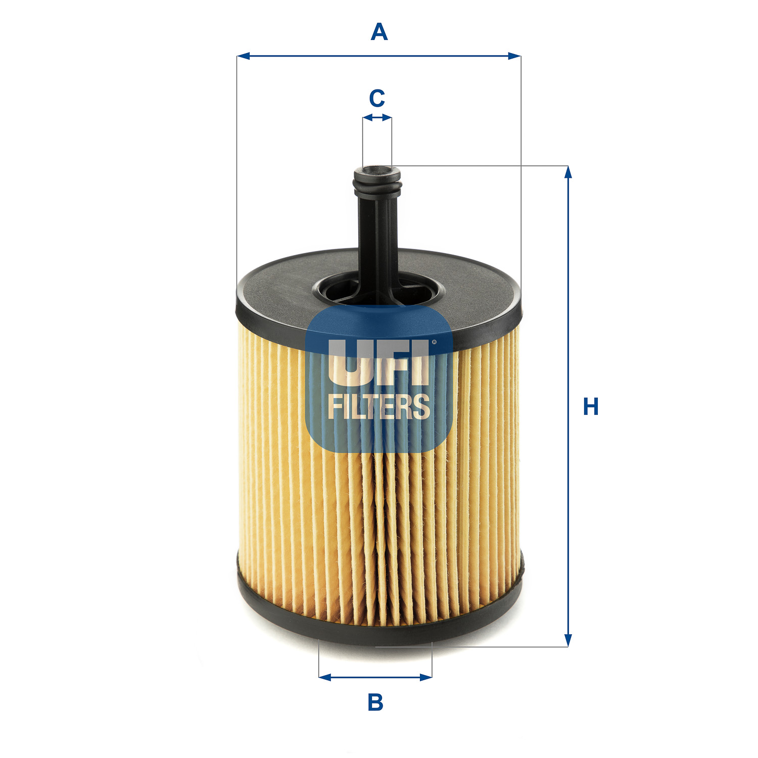 UFI Ölfilter 2519700 Filtereinsatz 142mm für VAG