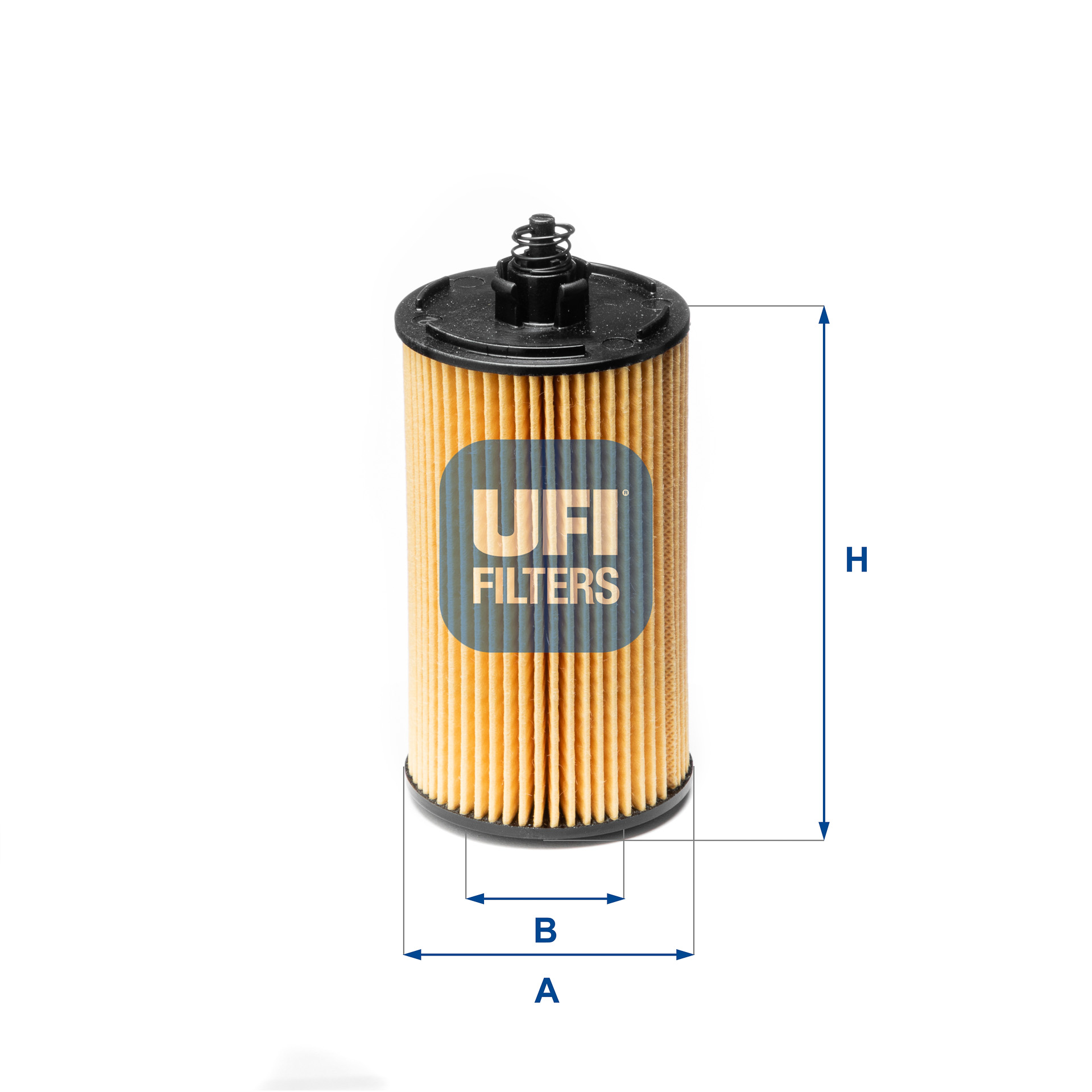 UFI Ölfilter 2518300 Filtereinsatz 101mm für GM