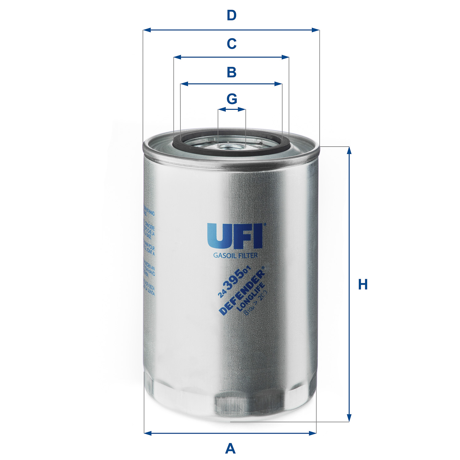 Ufi 2439501 108Mm Für Iveco