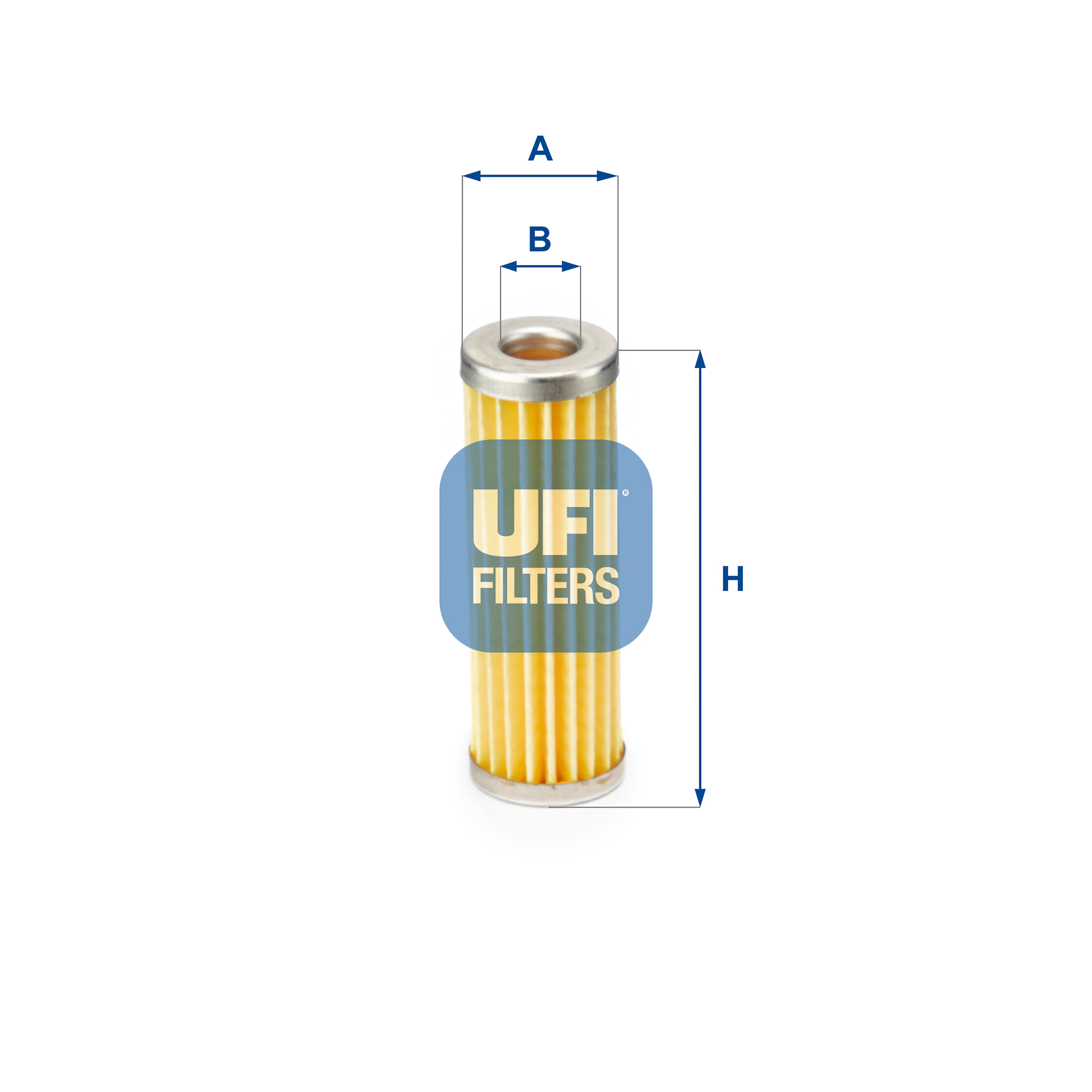 Ufi Kraftstofffilter 2668000 Filtereinsatz 87Mm Für Nissan Mitsubishi
