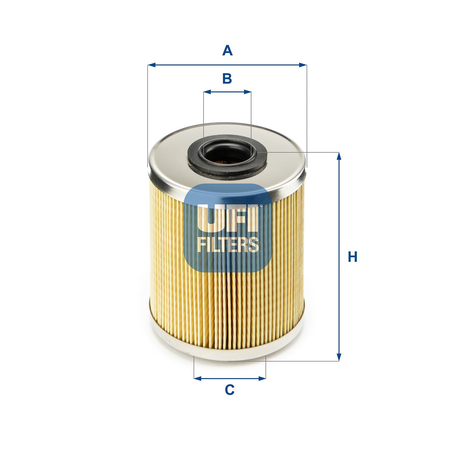 UFI Kraftstofffilter 2669500 Filtereinsatz 86mm für Opel GM NISSAN RENAULT