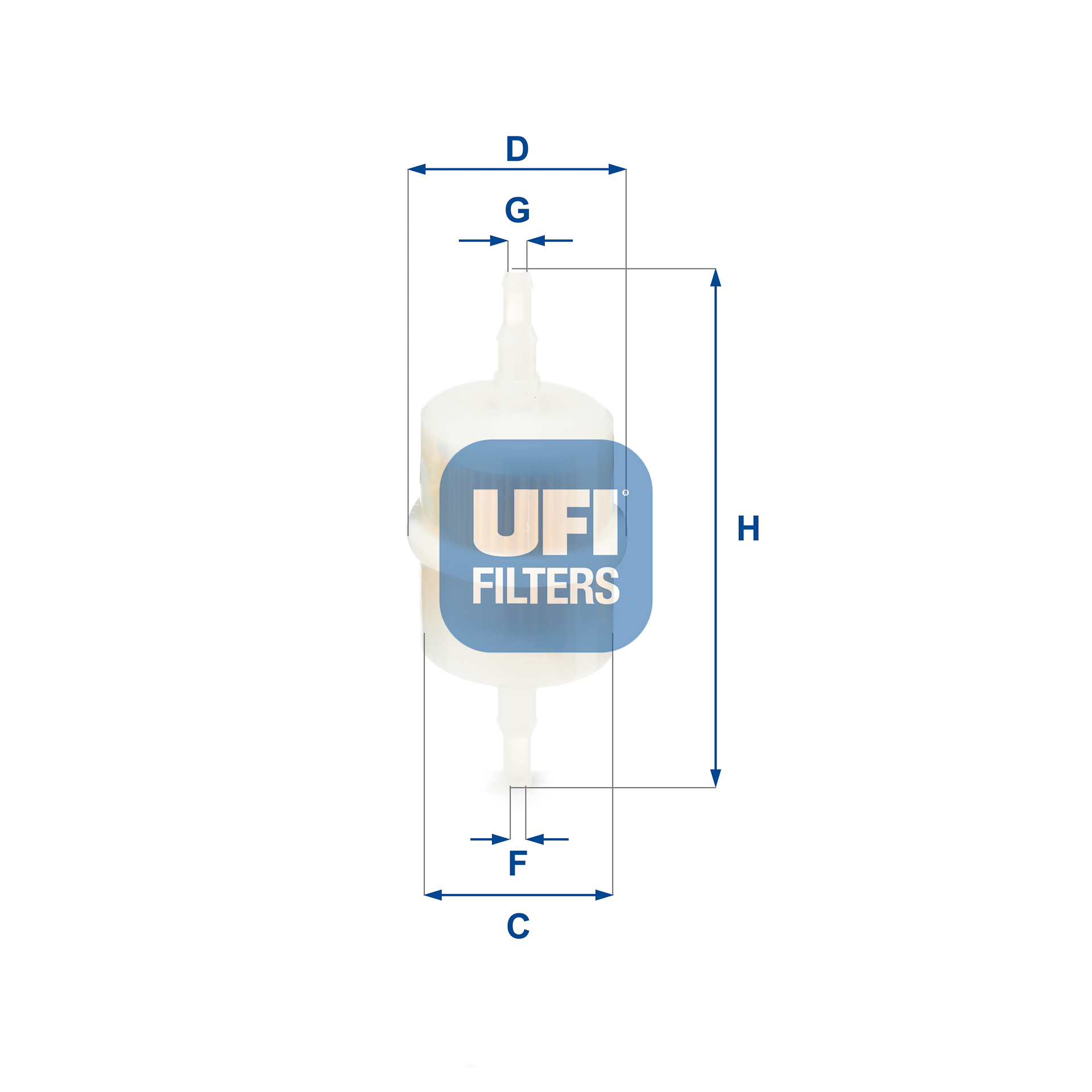Ufi Kraftstofffilter 3101200 Filtereinsatz 142Mm Für Vag