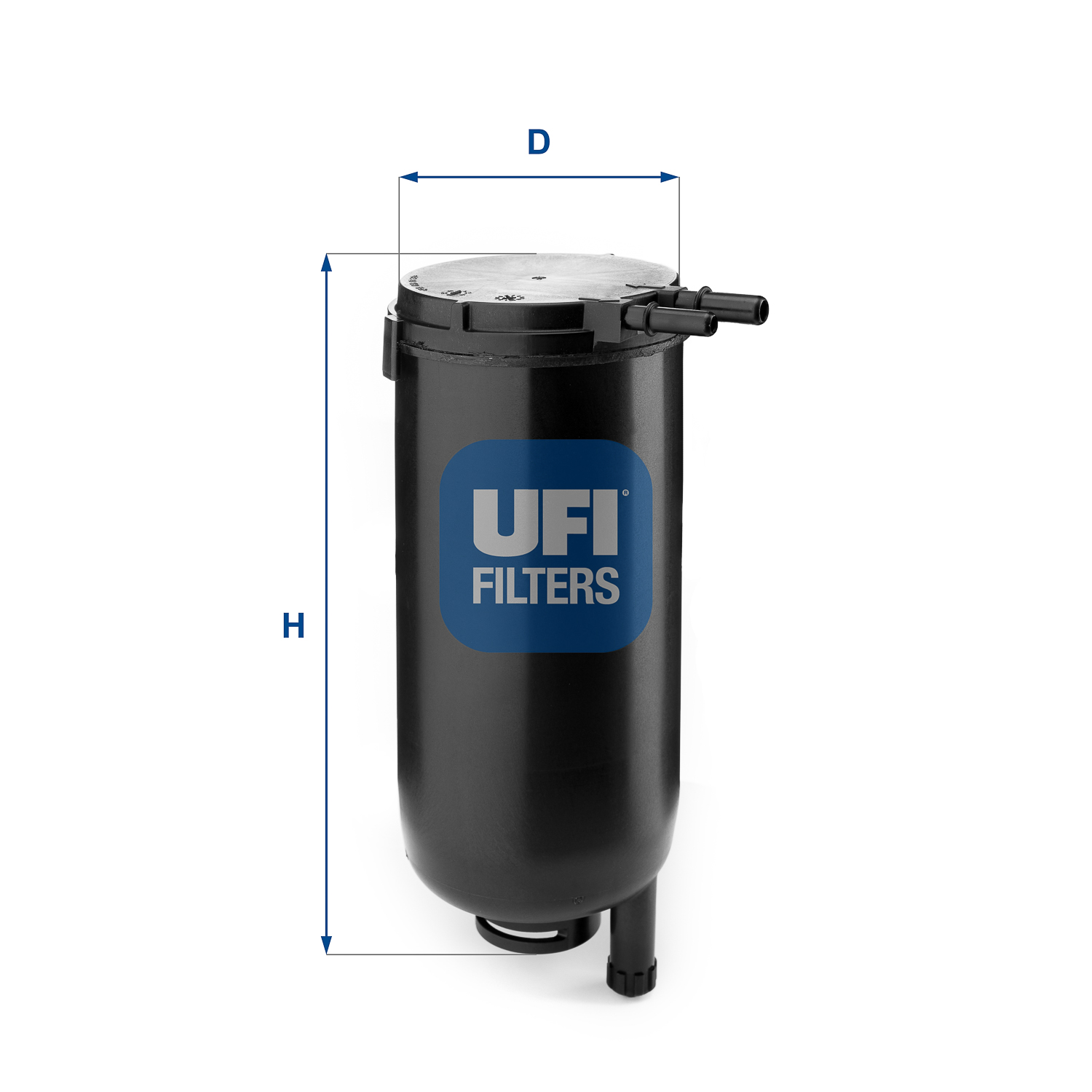Ufi Kraftstofffilter 3107100 Filtereinsatz 233Mm Für Iveco