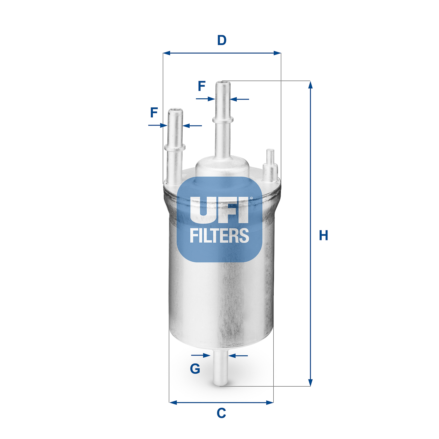 UFI Kraftstofffilter 3183300 Filtereinsatz 164mm für VAG