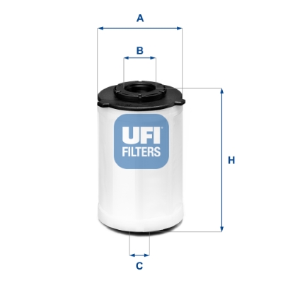 Ufi 26.h2o.03 Ufi-kraftstofffiltereinsatz - Bild 4