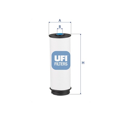 Ufi Kraftstofffilter 2608002 Filtereinsatz 199Mm Für Iveco