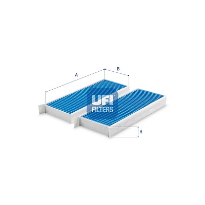 UFI Filter, Innenraumluft 3425400 für PEUGEOT Image