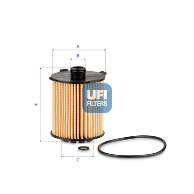 Oem Ufi 25.110.00 Ufi Ölfilter - Bild 3