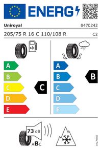 Uniroyal Winterreifen "205/75R16 110/108R - Snow Max 3", Art.-Nr. 04702420000