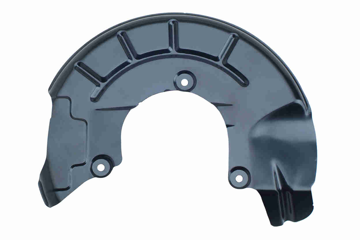 VAICO Spritzblech, Bremsscheibe Original Qualität v104598 Vorderachse rechts für VAG VW