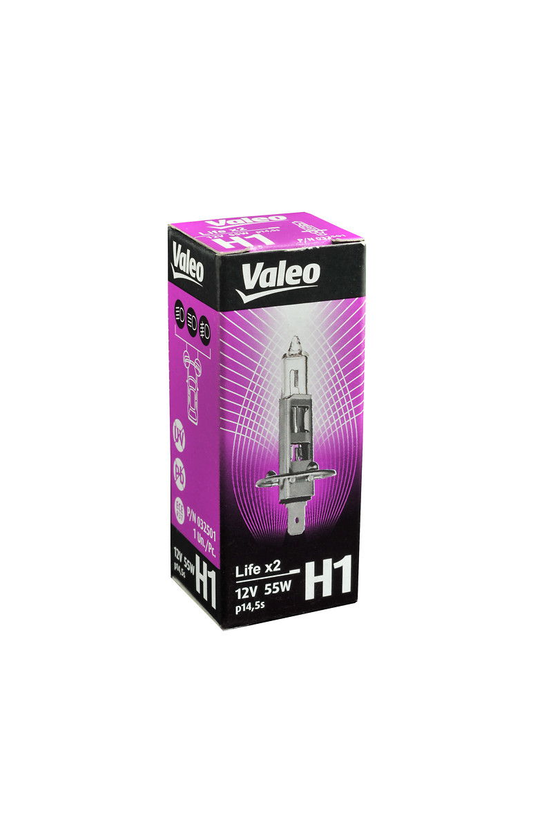 VALEO Glühlampe, Abbiegescheinwerfer Fernscheinwerfer LIFE x2 032501
