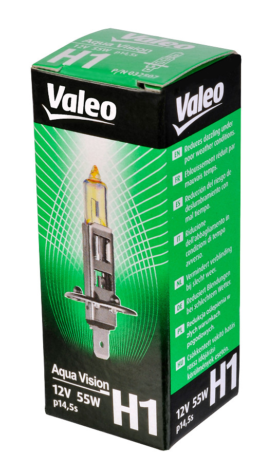 VALEO Glühlampe, Nebelscheinwerfer Fernscheinwerfer AQUA VISION 032507