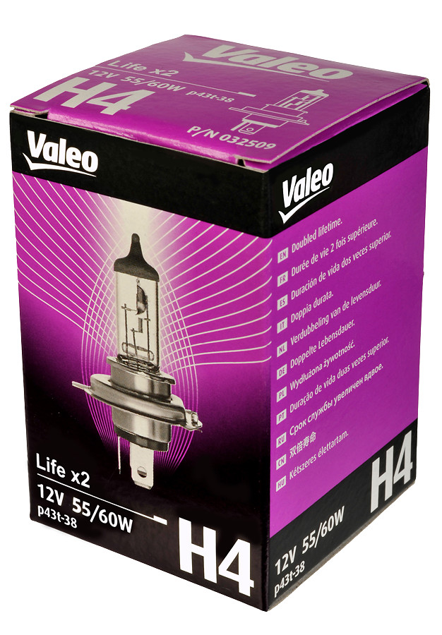 VALEO Glühlampe, Fernscheinwerfer 032509