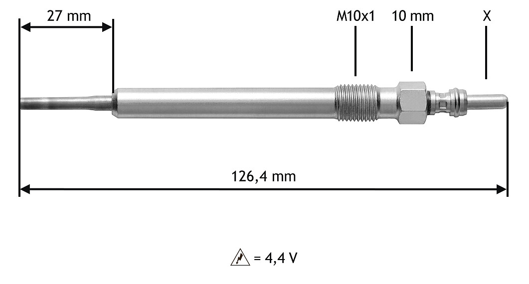 VALEO Glühkerze 345183 für Audi VW Skoda Porsche