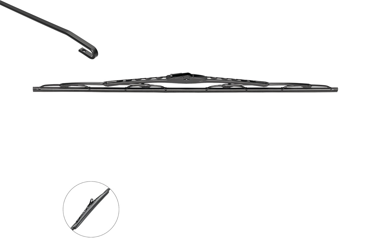 VALEO Wischblatt SILENCIO CONVENTIONAL SINGLE 574155 für BMW RENAULT