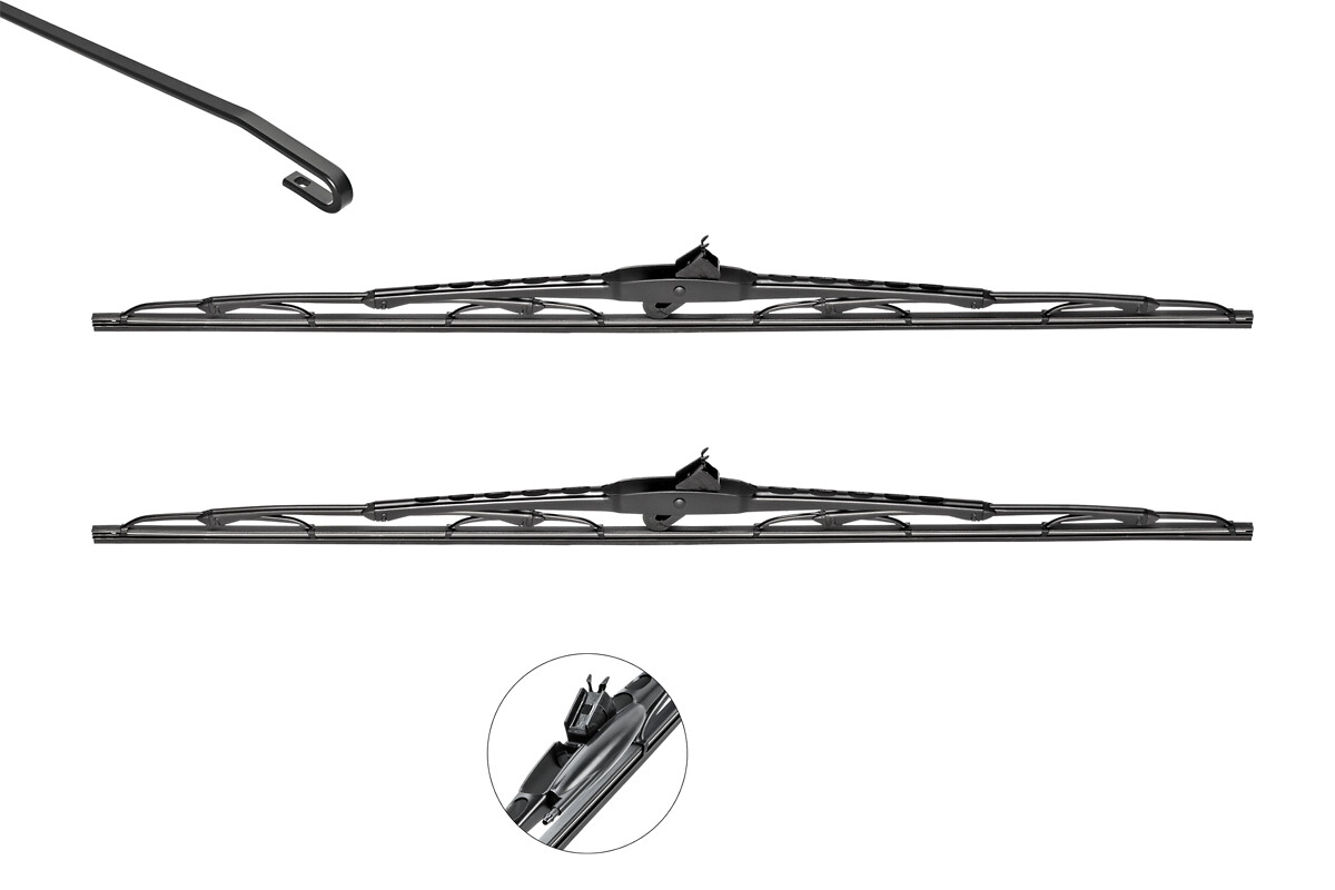 VALEO Wischblatt SILENCIO CONVENTIONAL SET 574161 vorne