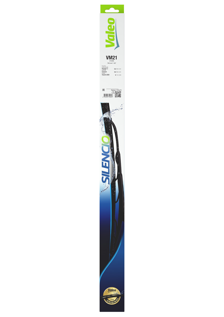 VALEO Wischblatt SILENCIO CONVENTIONAL SINGLE 574269 für Ford
