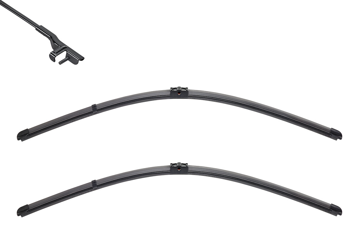 VALEO Wischblatt SILENCIO FLAT BLADE SET 574324 vorne für Peugeot Ford