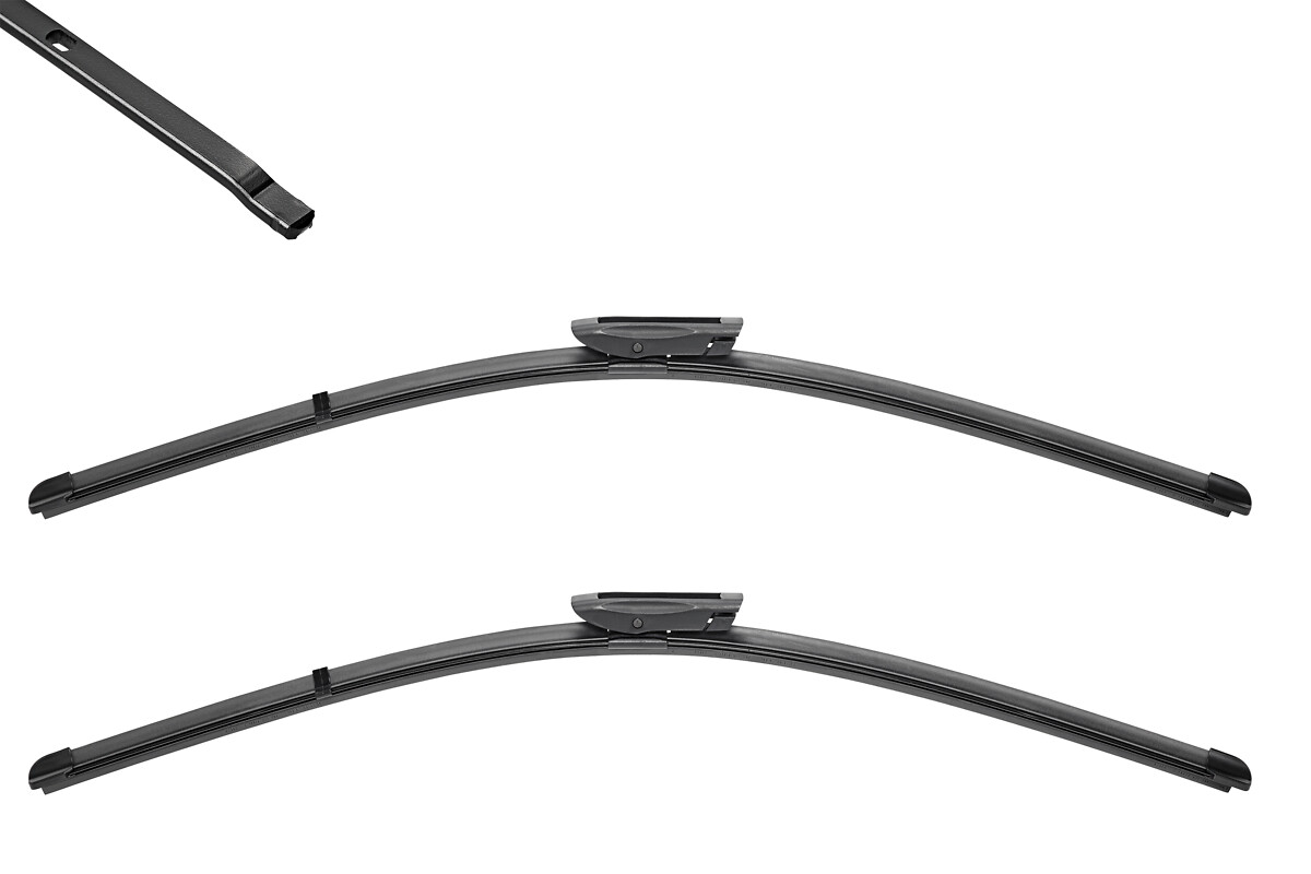 VALEO Wischblatt SILENCIO FLAT BLADE SET 574634 vorne für Mercedes NISSAN RENAULT DACIA