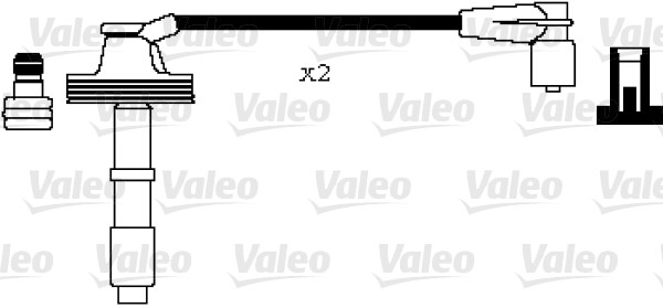 VALEO Zündleitungssatz 346001 für Volvo