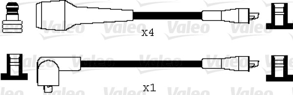 VALEO Zündleitungssatz 346029 für Citroën
