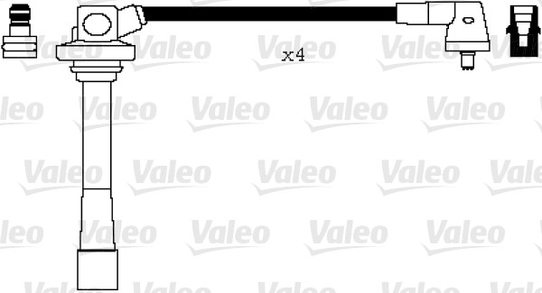 VALEO Zündleitungssatz 346065 für MAZDA