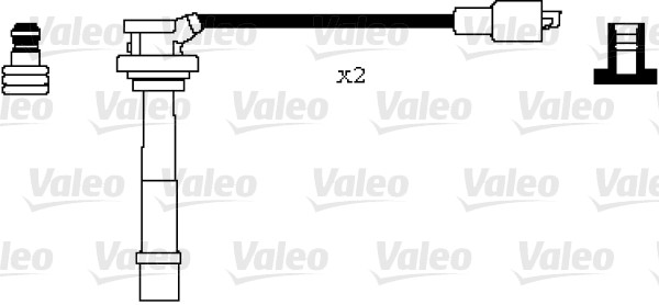 VALEO Zündleitungssatz 346079 für Suzuki