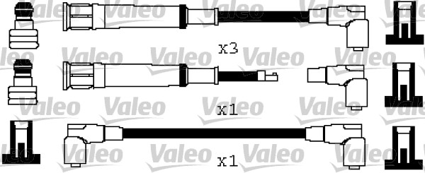 VALEO Zündleitungssatz 346577 für BMW