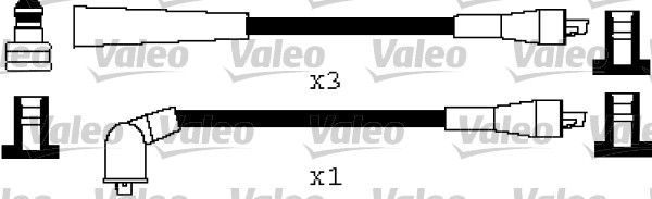 VALEO Zündleitungssatz 346536 für GEO Suzuki