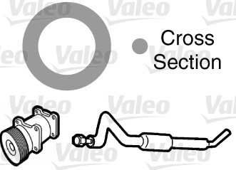 VALEO Dichtung 508995 für ALFA ROMEO Vaughall ROVER JAGUAR
