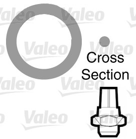 VALEO Dichtung 509142 für BMW Volvo ALFA ROMEO Vaughall
