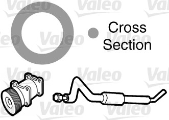 VALEO Dichtung 509298 für NISSAN