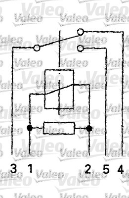 VALEO Relais, Arbeitsstrom 643824