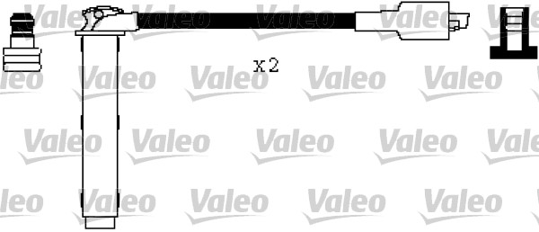 VALEO Zündleitungssatz 346337 für ROVER MG LAND