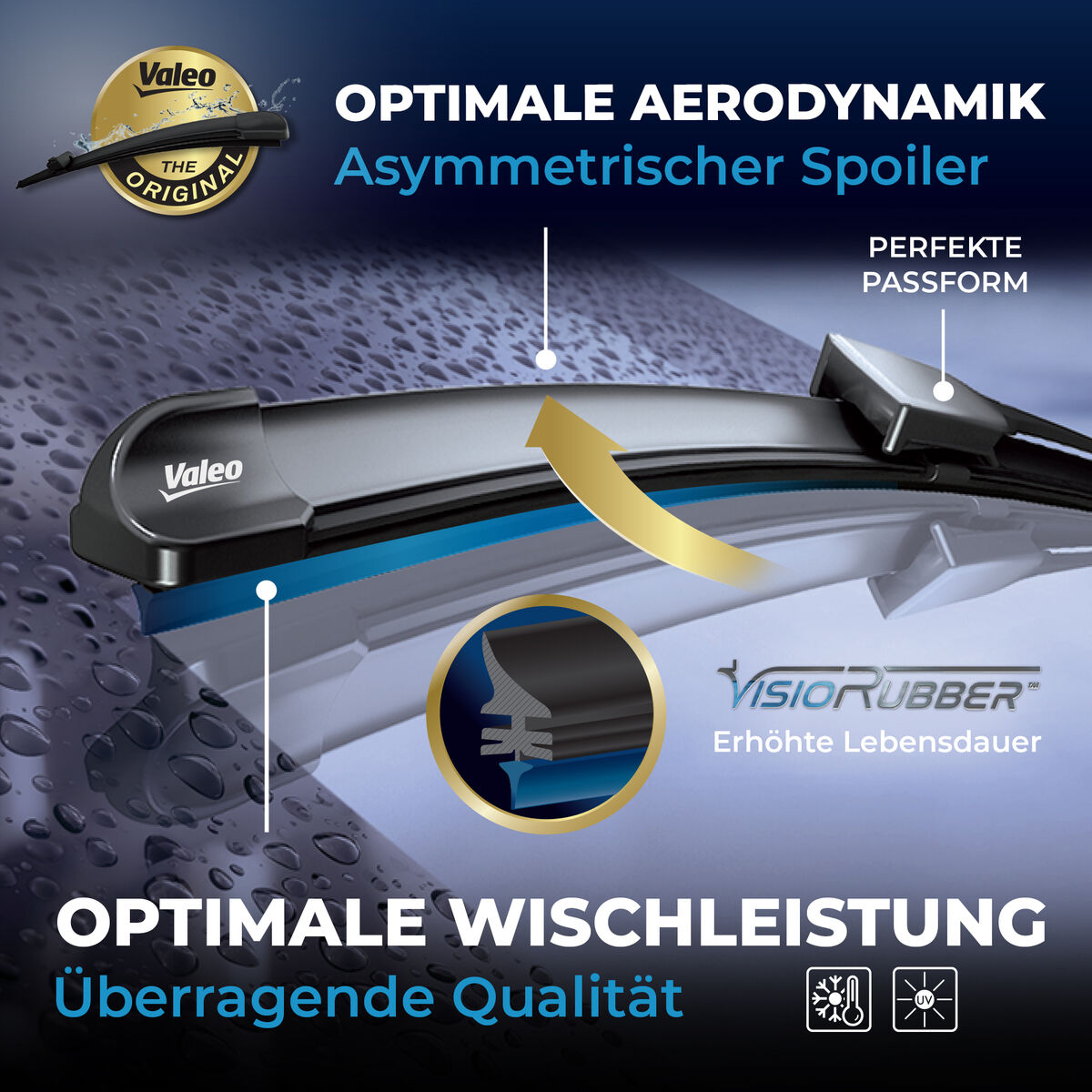 VALEO Wischblatt 577996 vorne für NISSAN