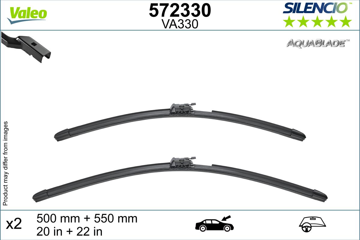 VALEO Wischblatt 572330 vorne für Mercedes