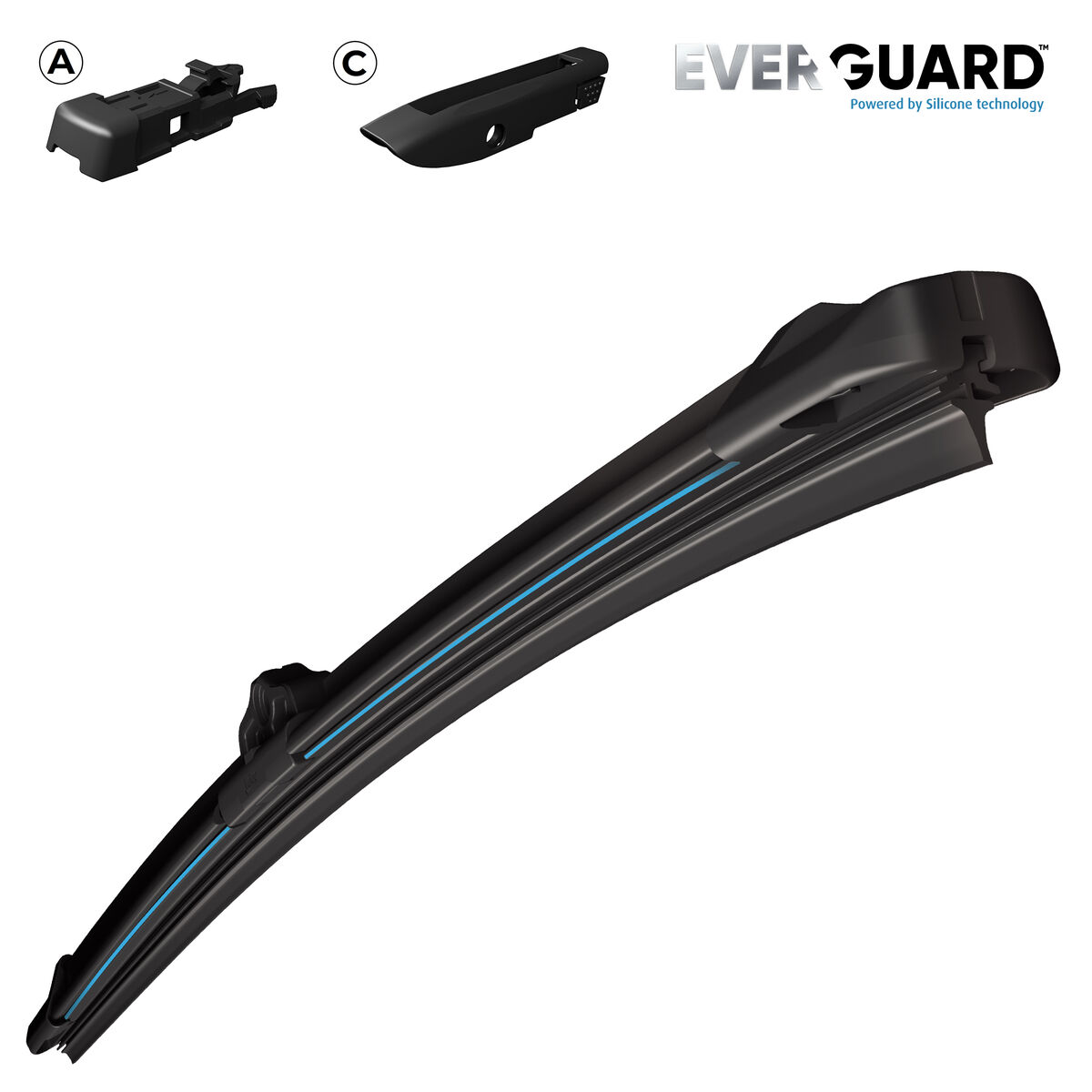 VALEO Wischblatt EVERGUARD SILICONE SINGLE 566001