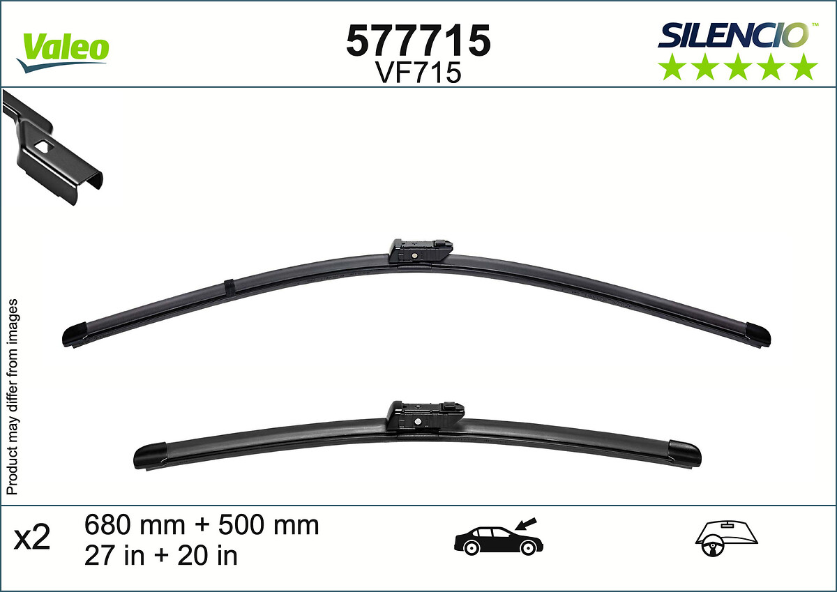 VALEO Wischblatt 577715 vorne für Ford VW
