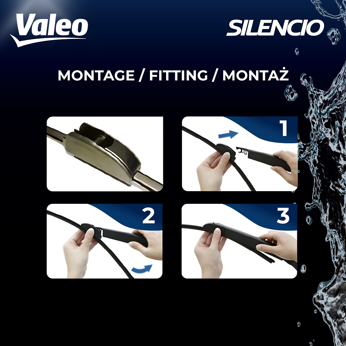 VALEO Wischblatt 574604 hinten für KIA