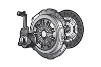 VALEO Kupplungssatz "KIT3P (CSC)" f&uuml;r SKODA OCTAVIA II Combi (1Z5), Art.-Nr. 834370