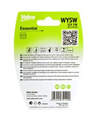 VALEO Glhlampe, Blinkleuchte "ESSENTIAL", Art.-Nr. 032120