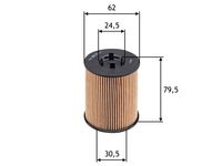 VALEO lfilter, Art.-Nr. 586539