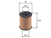 VALEO lfilter, Art.-Nr. 586539