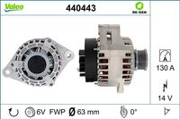 VALEO Generator "VALEO RE-GEN REMANUFACTURED", Art.-Nr. 440443